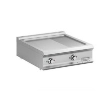Płyta grillowa elektryczna 2/3 gładka 1/3 ryflowana podwójna nastawna linia Domina Pro 900 Wariant podstawowy, MBM FTBE98TLR