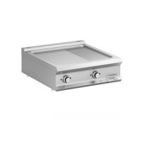 Płyta grillowa elektryczna 2/3 gładka 1/3 ryflowana podwójna nastawna linia Domina Pro 900 Wariant podstawowy, MBM FTBE98TLR