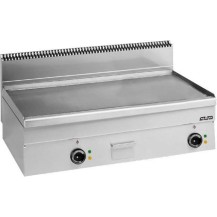 Płyta grillowa elektryczna, stołowa 1000x600 - gładka, chromowana, Minima 600 Wariant podstawowy, MBM EFT106LC