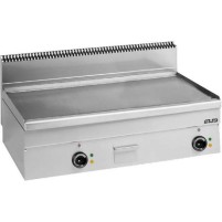 Płyta grillowa elektryczna, stołowa 1000x600 - gładka, chromowana, Minima 600 Wariant podstawowy, MBM EFT106LC