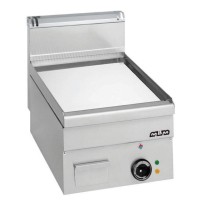 Płyta grillowa elektryczna, stołowa 400x600 - gładka, chromowana, Minima 600 Wariant podstawowy, MBM EFT46LC