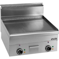 Płyta grillowa elektryczna, stołowa 600x600 - gładka, Minima 600 Wariant podstawowy, MBM EFT66L