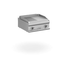 Płyta grillowa elektryczna, stołowa 700x700 - ryflowana, Magistra Plus 700 Wariant podstawowy, MBM MFTE77TR