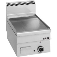 Płyta grillowa gazowa, stołowa 400x600 - gładka, Minima 600 Wariant podstawowy, MBM GFT46L