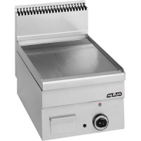 Płyta grillowa gazowa, stołowa 400x600 - gładka, Minima 600 Wariant podstawowy, MBM GFT46L