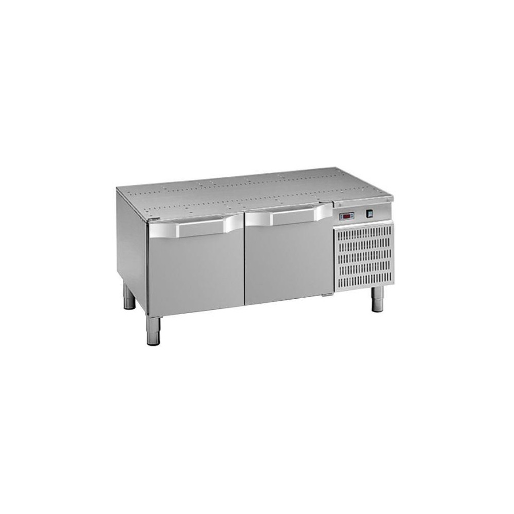 Podstawa chłodnicza pod urządzenia stołowe, linia DominaPro 700, 1200x700x600 mm, 2 szuflady Wariant podstawowy, MBM BR772C