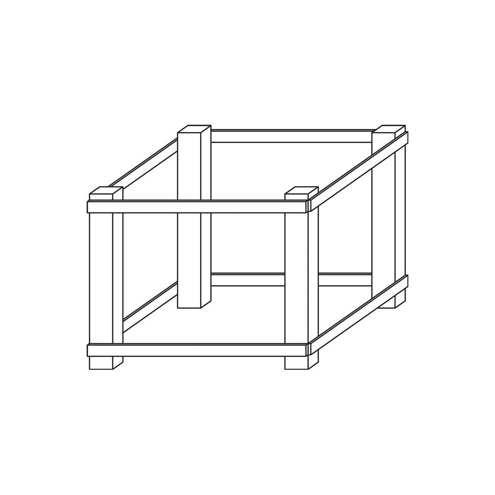 Podstawa do pieca Ideck 105.65 H=900mm Wariant podstawowy, Moretti Forni MFS105.65/90