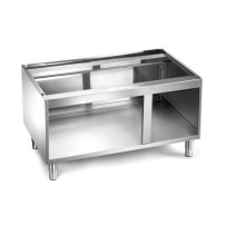 Podstawa z trzech stron zamknięta pod urządzenia stołowe linii MINIMA 600, wym.: 1000x510x(H)580 mm 1000mm, MBM NSA106