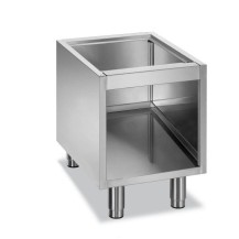 Podstawa z trzech stron zamknięta pod urządzenia stołowe linii MINIMA 600, wym.: 400x510x(H)580 mm 400mm, MBM NSA46