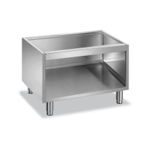 Podstawa z trzech stron zamknięta pod urządzenia stołowe linii MINIMA 600, wym.: 600x510x(H)580 mm 600mm, MBM NSA66
