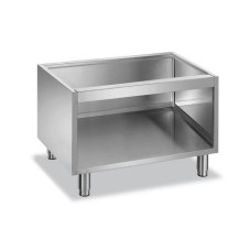 Podstawa z trzech stron zamknięta pod urządzenia stołowe linii MINIMA 600, wym.: 800x510x(H)580 mm 800mm, MBM NSA86