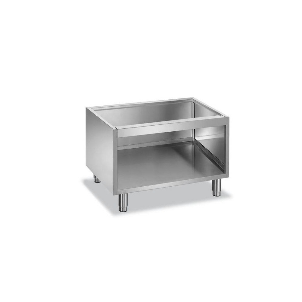 Podstawa z trzech stron zamknięta pod urządzenia stołowe linii MINIMA 600, wym.: 800x510x(H)580 mm 800mm, MBM NSA86
