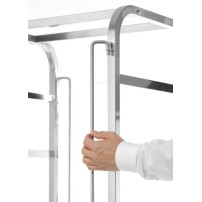 Wózek do transportu koszy do zmywarki - 7x 500x500 mm Wariant podstawowy, Hendi 810583