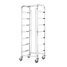 Wózek do transportu koszy do zmywarki - 7x 500x500 mm Wariant podstawowy, Hendi 810583