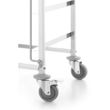Wózek do transportu koszy do zmywarki - 7x 500x500 mm Wariant podstawowy, Hendi 810583