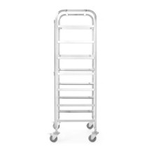Wózek do transportu koszy do zmywarki - 7x 500x500 mm Wariant podstawowy, Hendi 810583