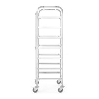 Wózek do transportu koszy do zmywarki - 7x 500x500 mm Wariant podstawowy, Hendi 810583