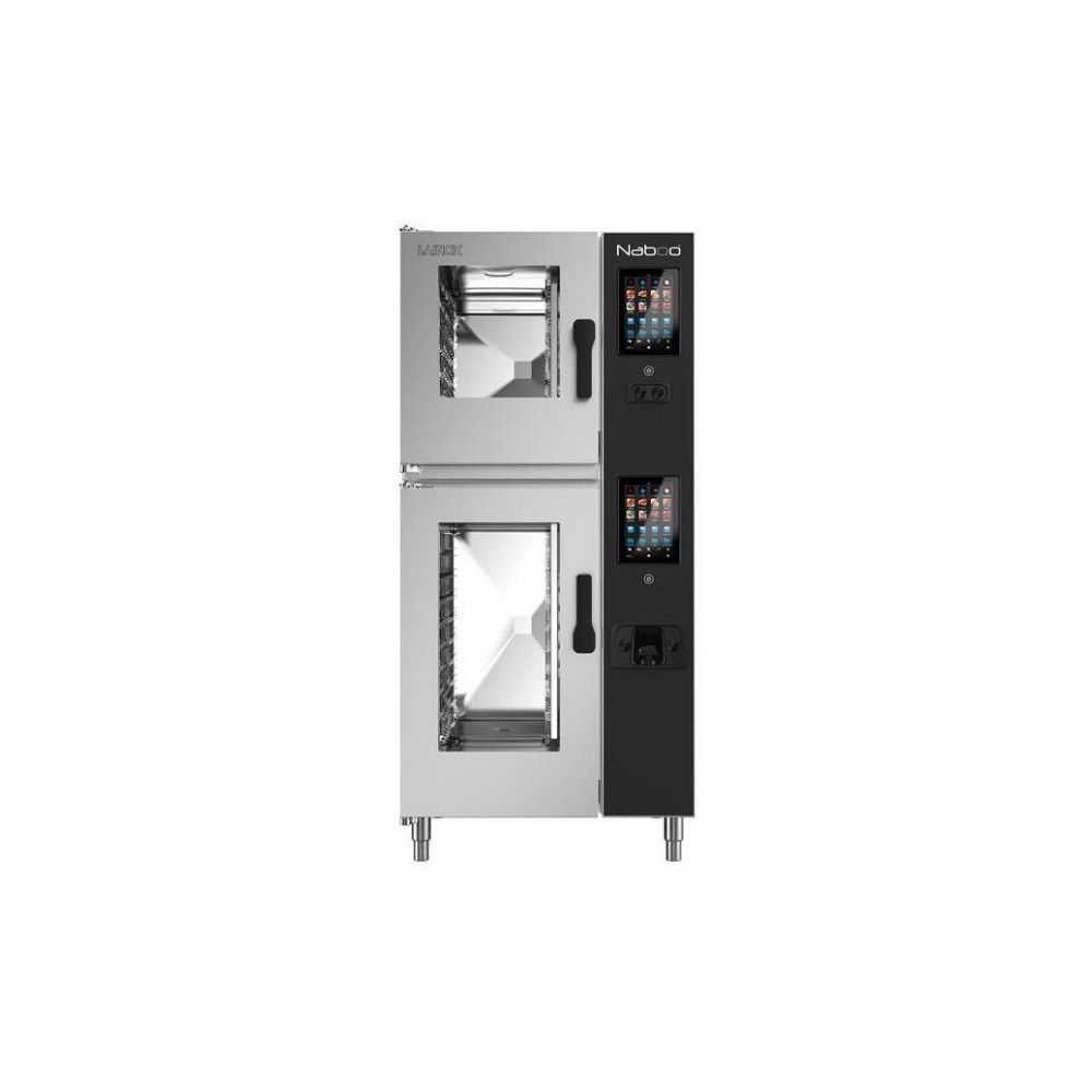 Zestaw dwóch pieców Lainox Naboo Boosted 10 + 6 x GN 1/1 gazowy z natryskiem NAG161B, Lainox NAG161B