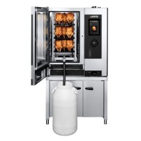 Zestaw rusztów do kurczaków Pollogrill do modeli 072/102, GN2/1 Wariant podstawowy, Lainox NRG21