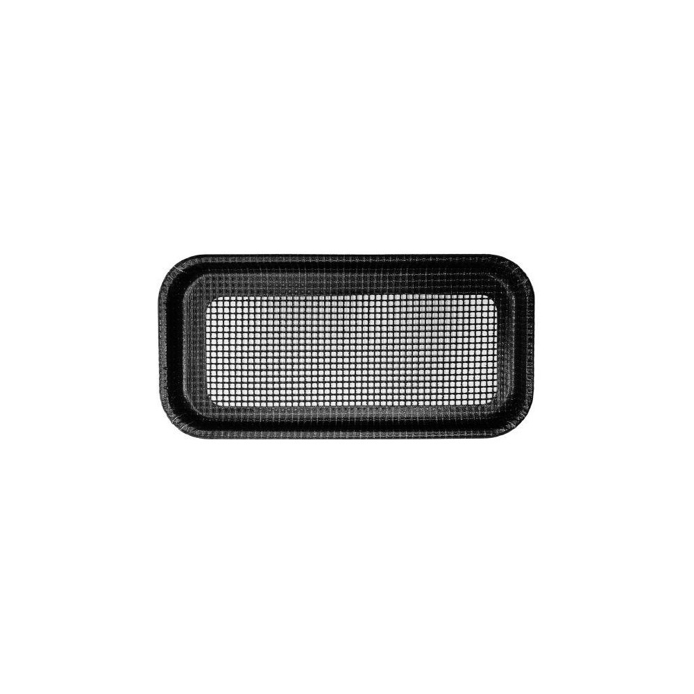 Taca teflonowa, perforowana  140x286x(H)19 mm – zestaw 2 sztuk Wariant podstawowy, Lainox OCTF1