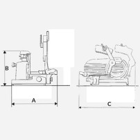 Krajalnica  pionowa Essentia, BERKEL BES350 BKBLESB90100000000