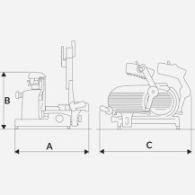 Krajalnica  pionowa Essentia, BERKEL BES370 BKBLESBA0100000000