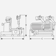 Krajalnica  pionowa Suprema, BERKEL PES370 BKPLESGA0100000000