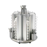 Podgrzewacz do 48 filiżanek, Stal nierdzewna 360x360x415 Bartscher 103067