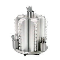 Podgrzewacz do 48 filiżanek, Stal nierdzewna 360x360x415 Bartscher 103067