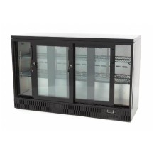 Barowa szafa chłodnicza, chłodziarka podblatowa, 3-drzwiowa, drzwi przesuwne, 341 l, Resto Quality RQ-330SCM, Resto Quality RQ-3