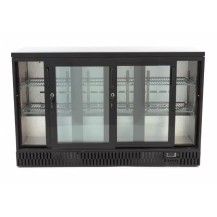 Barowa szafa chłodnicza, chłodziarka podblatowa, 3-drzwiowa, drzwi przesuwne, 341 l, Resto Quality RQ-330SCM, Resto Quality RQ-3
