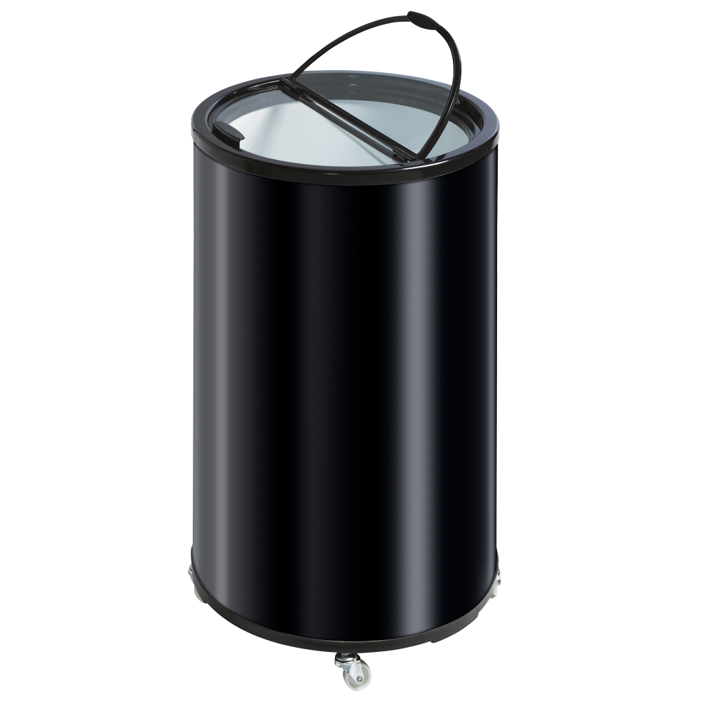 Chłodziarka do puszek i butelek, 60-63 puszek 0,33 l, 445x445x735 mm, Resto Quality TK42BE