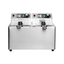 Frytownica elektryczna RQF8LV2, podwójna, 2x 8 l, 2x 3 kW, Resto Quality RQF8L2