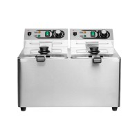 Frytownica elektryczna RQF8LV2, podwójna, 2x 8 l, 2x 3 kW, Resto Quality RQF8L2