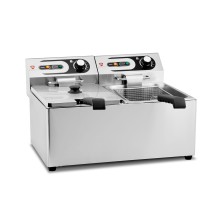 Frytownica elektryczna RQF8LV2, podwójna, 2x 8 l, 2x 3 kW, Resto Quality RQF8L2