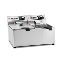 Frytownica elektryczna RQF8LV2, podwójna, 2x 8 l, 2x 3 kW, Resto Quality RQF8L2