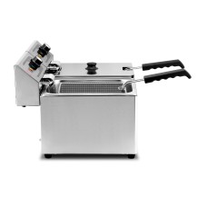 Frytownica elektryczna RQF8LV2, podwójna, 2x 8 l, 2x 3 kW, Resto Quality RQF8L2