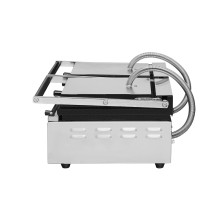 Grill elektryczny kontaktowy panini podwójny, płyty ryflowane, Resto Quality RN103-A