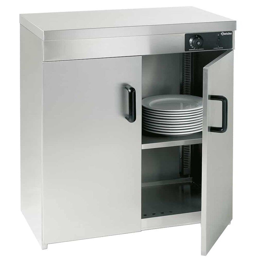 Szafka grzewcza, 2 drzwiowa, 110-120 talerzy 750x495x855 Bartscher 103122