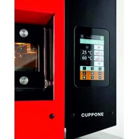 Piec do pizzy elektryczny Home HE 400, jednokomorowy, panel dotykowy, 400x400 mm, czarny, Resto Quality HE400/1 TS/FN