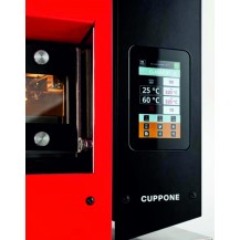 Piec do pizzy elektryczny Home HE 400, jednokomorowy, panel dotykowy, 400x400 mm, różowy, Resto Quality HE400/1 TS/FP