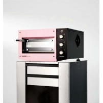 Piec do pizzy elektryczny Home HE 400, jednokomorowy, panel manualny, 400x400 mm, różowy, Resto Quality HE400/1 TM/FP