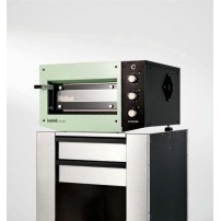 Piec do pizzy elektryczny Home HE 400, jednokomorowy, panel manualny, 400x400 mm, zielony, Resto Quality HE400/1 TM/FG