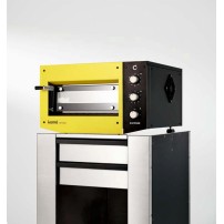 Piec do pizzy elektryczny Home HE 400, jednokomorowy, panel manualny, 400x400 mm, żółty, Resto Quality HE400/1 TM/FY