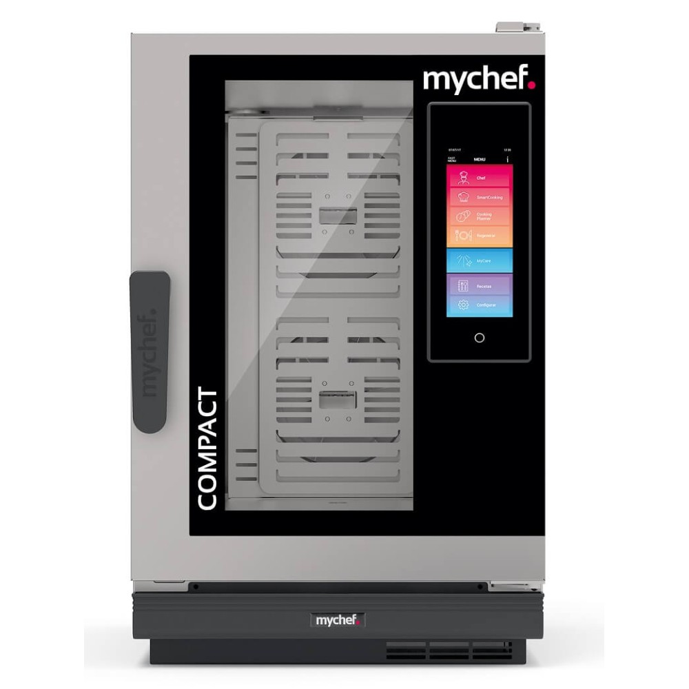 Piec konwekcyjno-parowy elektryczny, automatyczny system myjący, 10xGN1/1, 12,6 kW, 400 V, Mychef iCook Compact 101E TSC, System