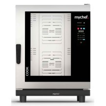 Piec konwekcyjno-parowy elektryczny, automatyczny system myjący, 10xGN1/1, 18,6 kW, 400 V, Mychef, System TSC - najwyższa stabil