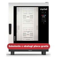 Piec konwekcyjno-parowy elektryczny, automatyczny system myjący, 10xGN1/1, 18,6 kW, 400 V, Mychef, System TSC - najwyższa stabil