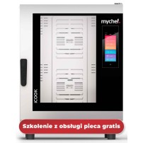 Piec konwekcyjno-parowy elektryczny, automatyczny system myjący, 10xGN1/1, 18,6 kW, 400 V, Mychef, System TSC - najwyższa stabil