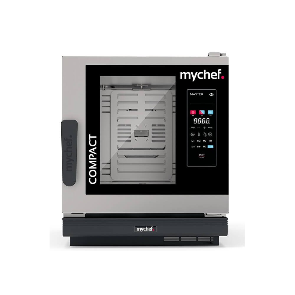 Piec konwekcyjno-parowy elektryczny, automatyczny system myjący, 6xGN1/1, 7,3 kW, 400 V, Mychef, System TSC - najwyższa stabilno