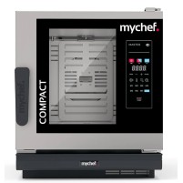 Piec konwekcyjno-parowy elektryczny, automatyczny system myjący, 6xGN1/1, 7,3 kW, 400 V, Mychef, System TSC - najwyższa stabilno
